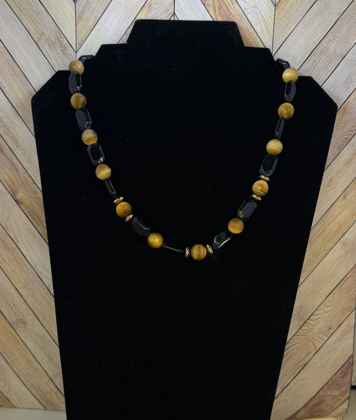 Yellow Tigers Eye Necklace