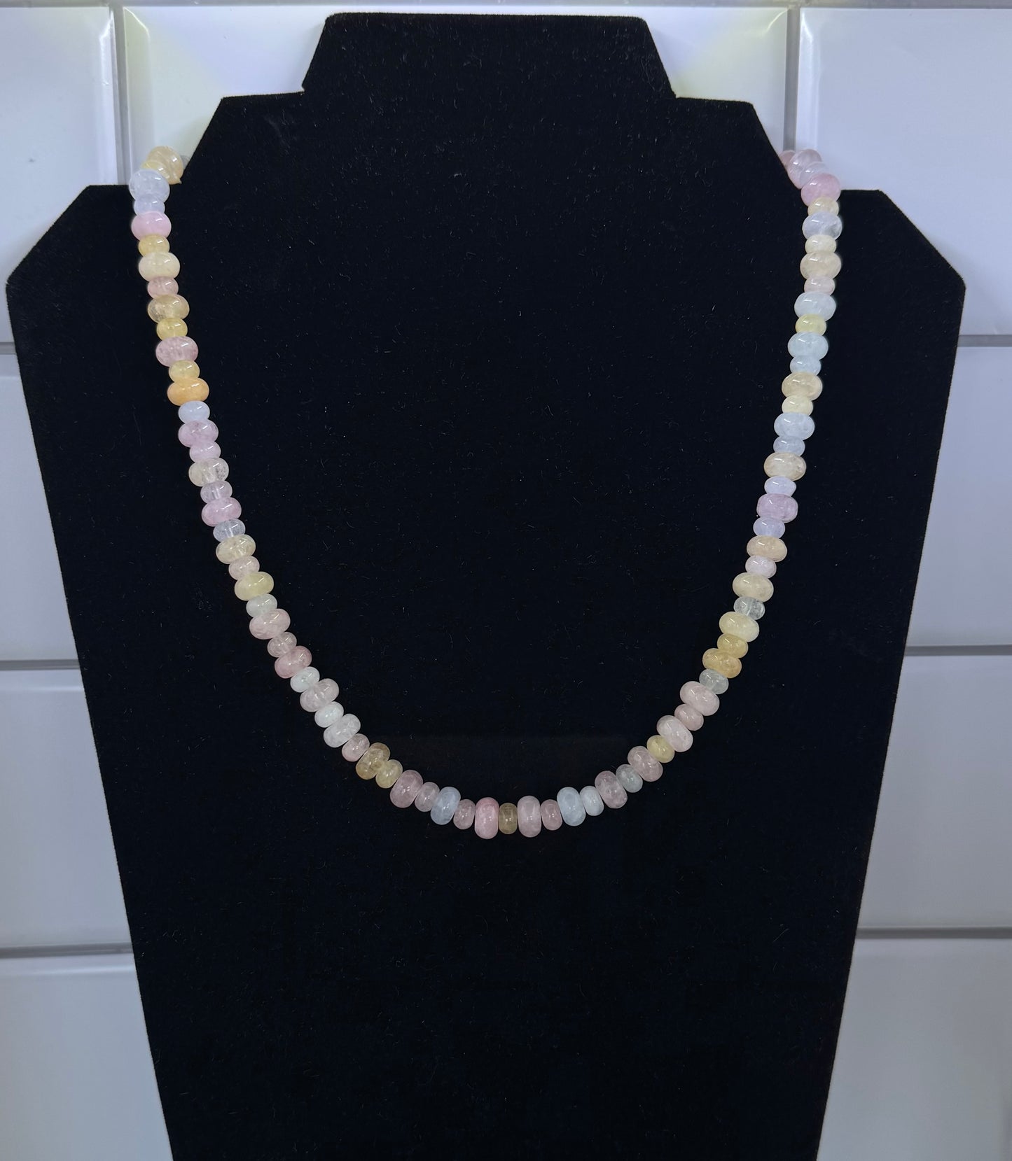 Candy Jade Rondelle Necklace
