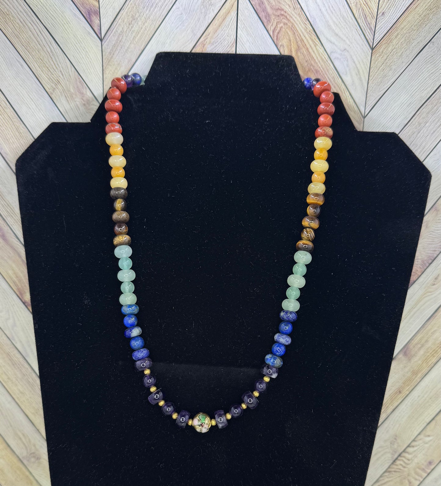 Gemstone Beaded Necklace