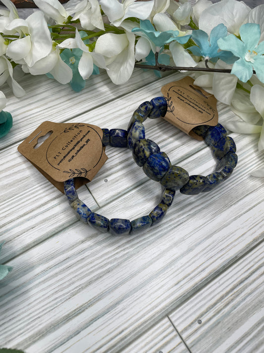 Sodalite Stretch Bangle Bracelets